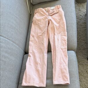H&M Pink Women's Cargo Jeans